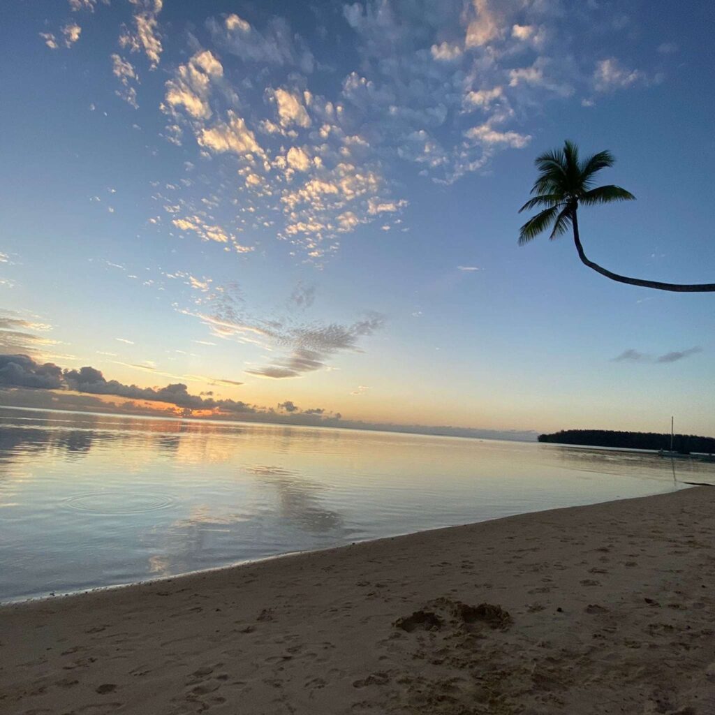 accès privé plage moorea