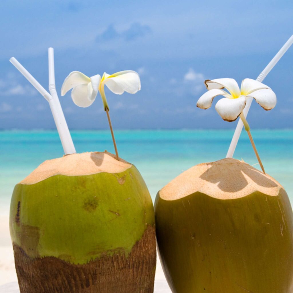 eau de coco polynésie