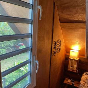 chambre bungalow avec vue jardin